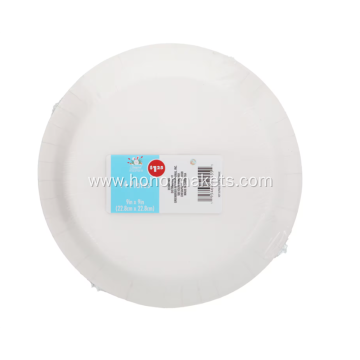 14PCS Easter Round Paper Plates